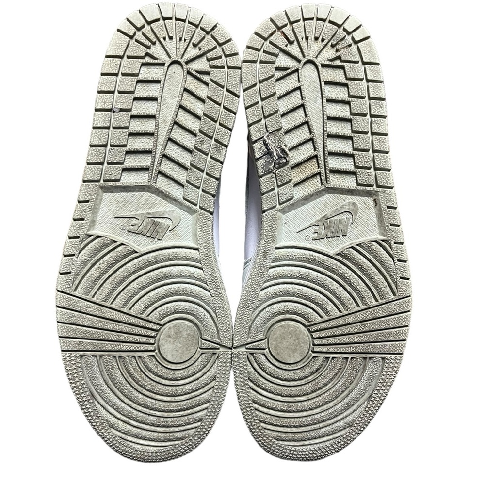 Women's White and Cream High-Top Sneakers - Picture 10 of 14